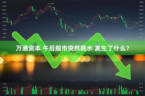 万通资本 午后股市突然跳水 发生了什么？