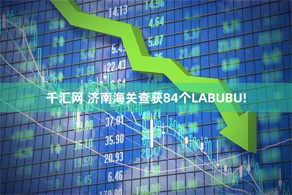 千汇网 济南海关查获84个LABUBU!