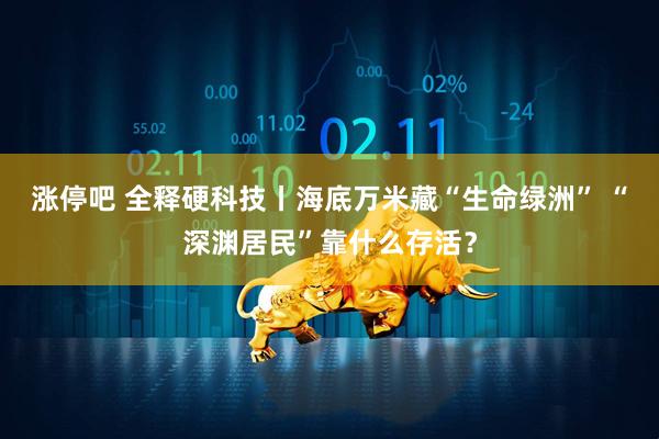 涨停吧 全释硬科技丨海底万米藏“生命绿洲” “深渊居民”靠什么存活？