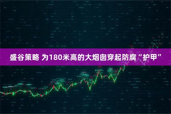 盛谷策略 为180米高的大烟囱穿起防腐“护甲”